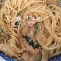 みゆたろー's cooksnap of when they made レンジでソース♪キムチチーズの贅沢パスタ.