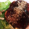 ゆからん、's cooksnap of when they made シンプル✿基本のハンバーグ♡.