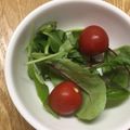 はーとねこ's cooksnap of when they made 簡単、ベビーリーフとミニトマトのサラダ.
