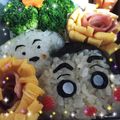kirari_fairy's cooksnap of when they made クレヨンしんちゃん☆キャラ弁.