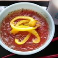 cyan7021's cooksnap of when they made トマトジュースで！ガスパチョ風ところてん.
