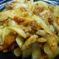 reiyan1956's cooksnap of when they made 新玉ねぎの四川風炒め。.