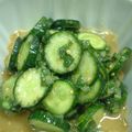 myukitty's cooksnap of when they made 大葉でさっぱり♪きゅうりの胡麻酢みそ和え.