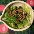 jyalli's cooksnap of when they made レタスと茸サラダバルサミコドレッシング.