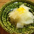 ＠LECHE's cooksnap of when they made ピーラー大根のお浸し.