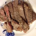 hinatabox's cooksnap of when they made ◆簡単ビストロ風ステーキ～からし醤油～◆.