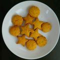 ゆっとっと☆'s cooksnap of when they made 子どものおやつ＊かぼちゃクッキー＊卵なし.