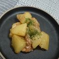 laladui's cooksnap of when they made 余ったフォアグラペーストでじゃが芋ソテー.
