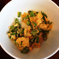 鬼姫＠りん's cooksnap of when they made 絹さやの卵とじ.
