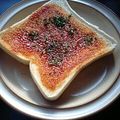 バカリャウ's cooksnap of when they made コチュジャントースト♪.
