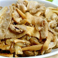 zavy's cooksnap of when they made きのこと豚肉のにんにくみそマヨ炒め.
