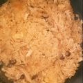 Marika♡'s cooksnap of when they made リメイク♪煮物の汁で炊き込みごはん.