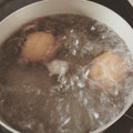 ほもい's cooksnap of when they made 赤玉子の殻が簡単にむける♪ゆで卵の作り方.
