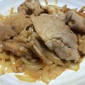 こま1018's cooksnap of when they made 豚のしょうが焼き.