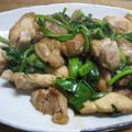 こばとみい's cooksnap of when they made 鶏肉とほうれん草のアンチョビ炒め♪.