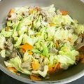 ひっちぃ★☆'s cooksnap of when they made 簡単で適当な回鍋肉風甘辛味噌炒め.