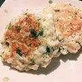 tacuba's cooksnap of when they made はんぺんと豆腐のふわふわ焼き.