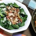 カナ53's cooksnap of when they made かりかりベーコンとほうれん草のサラダ✿.