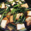 Epi☆'s cooksnap of when they made ✩母の味✩小松菜と厚揚げの炒め煮.