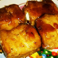 うちなな's cooksnap of when they made 豚肉巻き②厚揚げのピリ辛照り焼き.