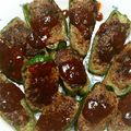 ヒナごはん's cooksnap of when they made 簡単ジューシー☆ピーマンの肉詰め.