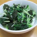 daikanon's cooksnap of when they made 埼玉産直！ほうれん草と水菜の海苔和え.