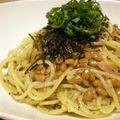えりゐ's cooksnap of when they made 納豆スパゲッティ.