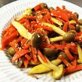 ぱりえってぃ's cooksnap of when they made しろしめじと人参の甘辛煮.