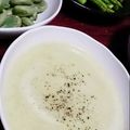 みぞぞ7's cooksnap of when they made 春色簡単☆そら豆のスープ☆.