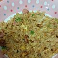skywalkerK's cooksnap of when they made 簡単でビックリ！明太子チャーハン.