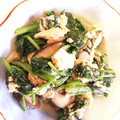 ヒツジマニア's cooksnap of when they made ほうれん草の卵炒め.