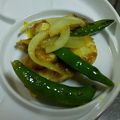 クックTXEBE1☆'s cooksnap of when they made カジキとスナップエンドウのカレー炒め.
