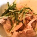 あかなな's cooksnap of when they made 豚肉＆もやし茹で♪ポン酢かけ.