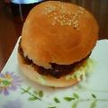 sama-3's cooksnap of when they made バーガー用のパン.