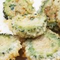 たりんく's cooksnap of when they made 激うま！！肉詰めゴーヤの天麩羅.