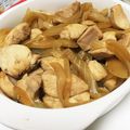 azuyyy's cooksnap of when they made 簡単♪鶏ももコロコロテリテリ生姜焼き♪.