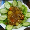 ひっかー☆food's cooksnap of when they made サラダカレー丼.