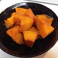 riomqmq's cooksnap of when they made とっても素朴なかぼちゃの煮物☆.