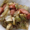 ヒデサナ's cooksnap of when they made 簡単！お弁当に！キャベツ炒め.
