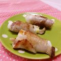 赤い電話's cooksnap of when they made お弁当に！豚バラのエリンギ白ねぎ巻き.