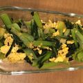 たいこたたきまま's cooksnap of when they made 小松菜と卵の塩レモン・ソテー.