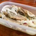 田舎の長男's cooksnap of when they made 豆鯵の南蛮漬け①【新玉ねぎ☆】.