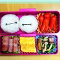 モーベル's cooksnap of when they made 簡単♪♪ベイマックス✴︎キャラ弁.