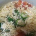 かぴーな's cooksnap of when they made 朝の超簡単ねばねば長芋オクラスープ☆.