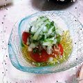 ＴＯＭＯＷＡＴ's cooksnap of when they made プチトマトとジャコの簡単サラダ.