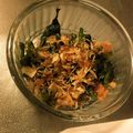 komugiko4's cooksnap of when they made ほうれん草ベーコン　柚子胡椒ポン酢炒め.