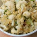 kimimaruo's cooksnap of when they made 黄カリフラワーの炒め。忍法きび隠し♪.