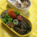 あい葉's cooksnap of when they made ナスの揚げ浸し風　春菊添え.