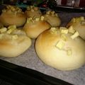 まろろん09's cooksnap of when they made ☆さつまいもゴロゴロパン☆.