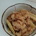 しましましま。's cooksnap of when they made たけのこご飯.